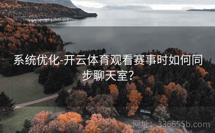系统优化-开云体育观看赛事时如何同步聊天室？
